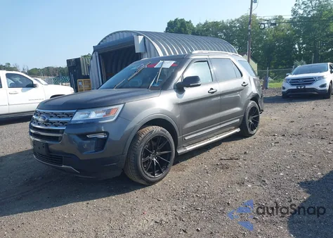 2018 Ford Explorer Xlt from USA, damaged, VIN 1FM5K8D80JGB01932